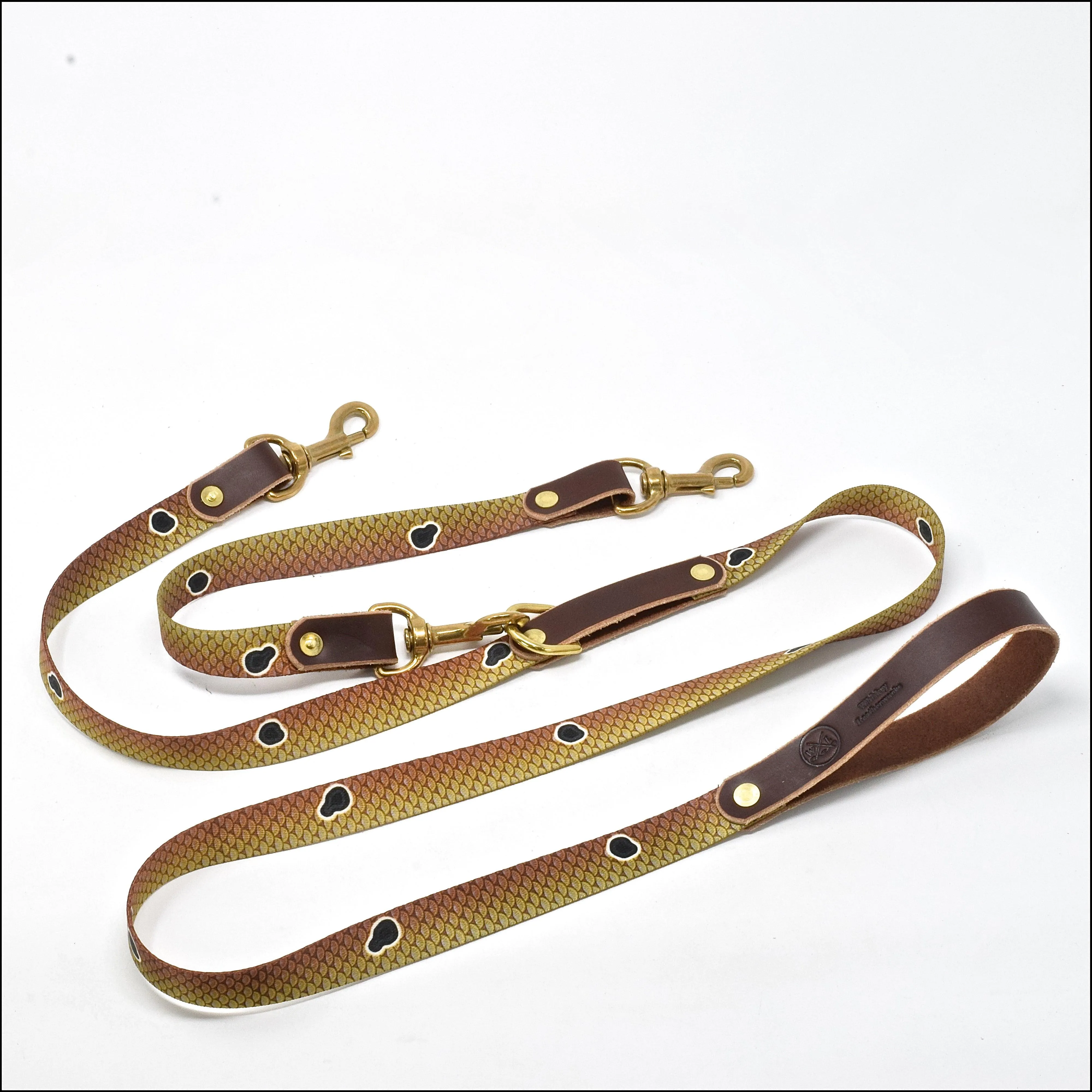 The Whiskey Double Dog Leash