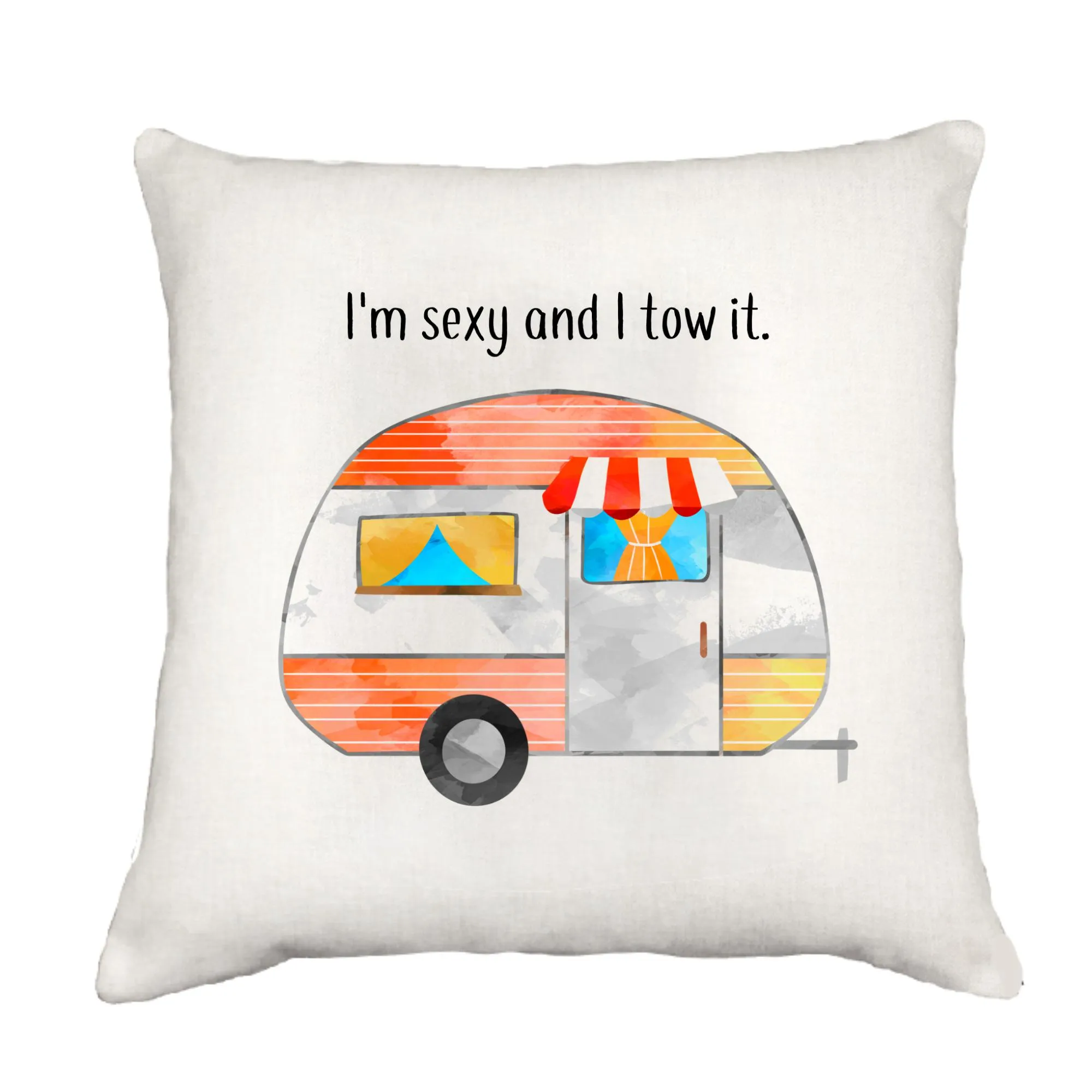 Tow It Pillow Cover