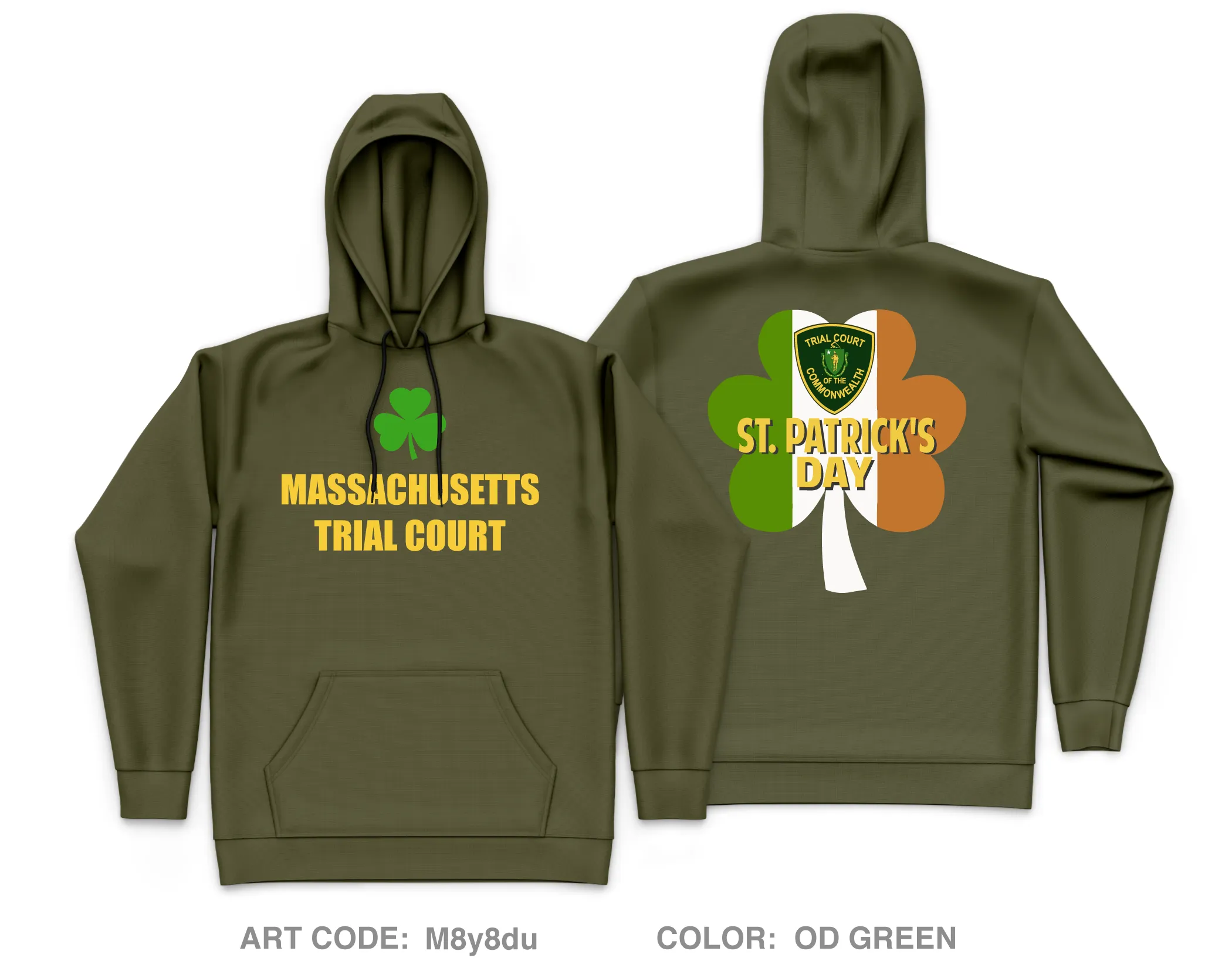 Trail court Core Men's Hooded Performance Sweatshirt - M8y8du
