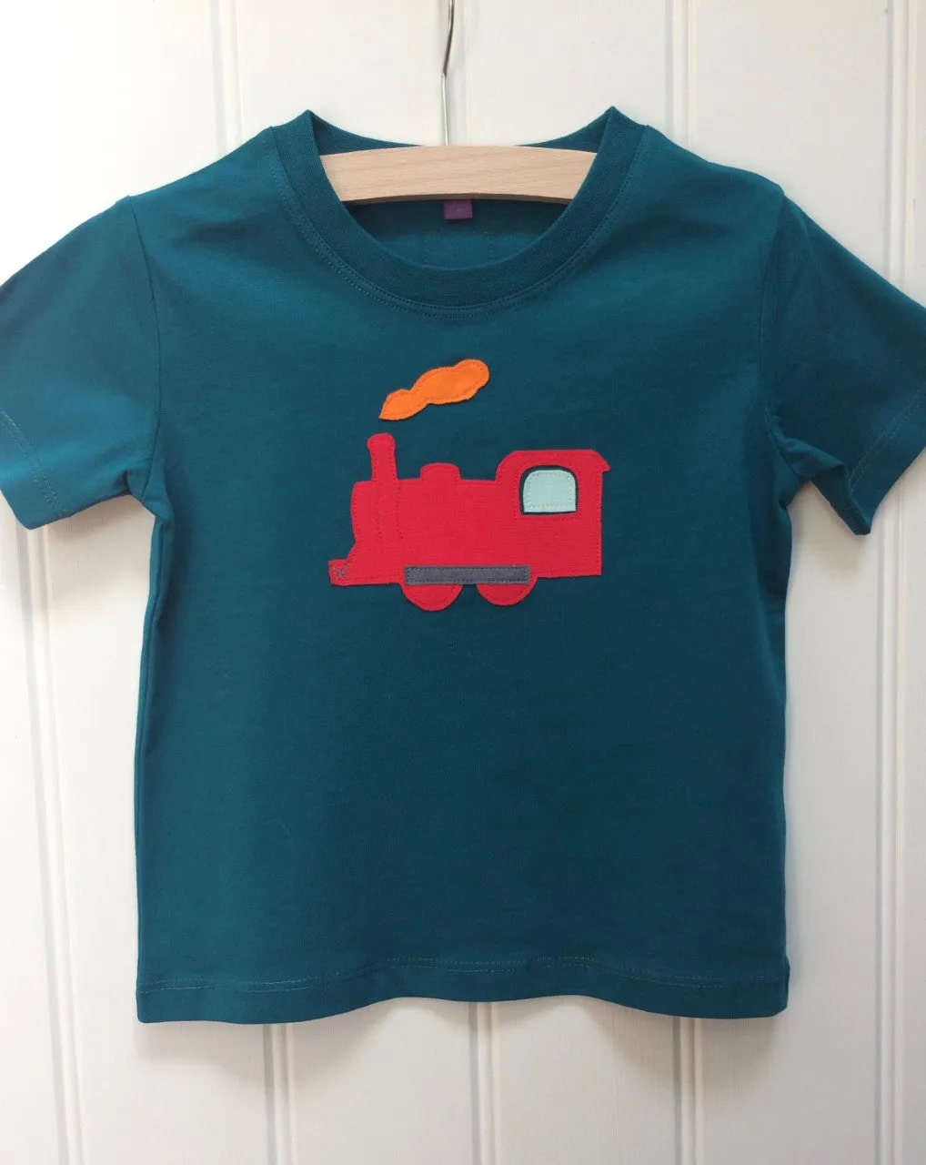 Train T-shirt - Teal
