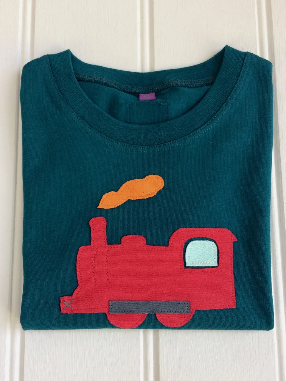 Train T-shirt - Teal