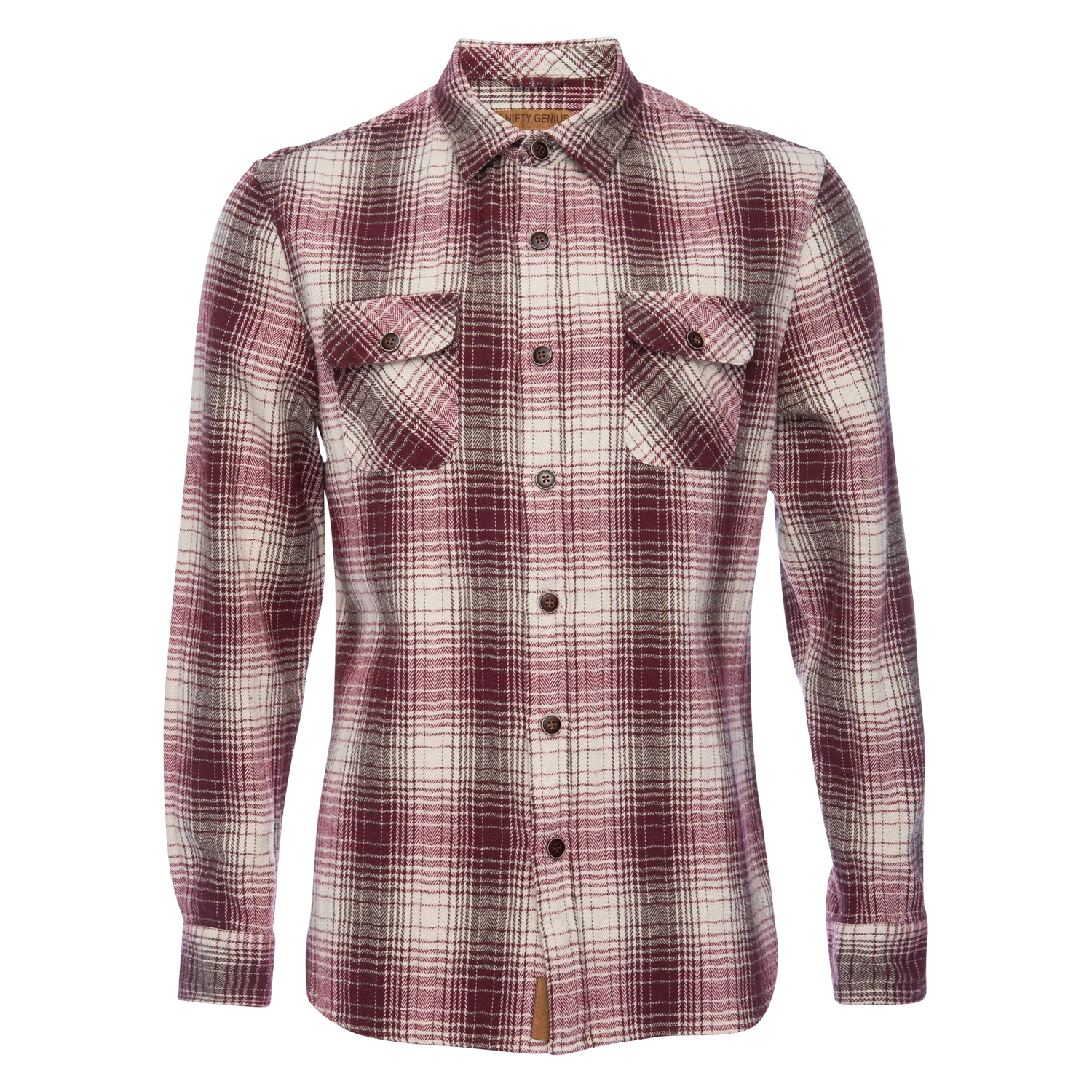 Truman Outdoor Shirt In Oversized Ombre Plaid