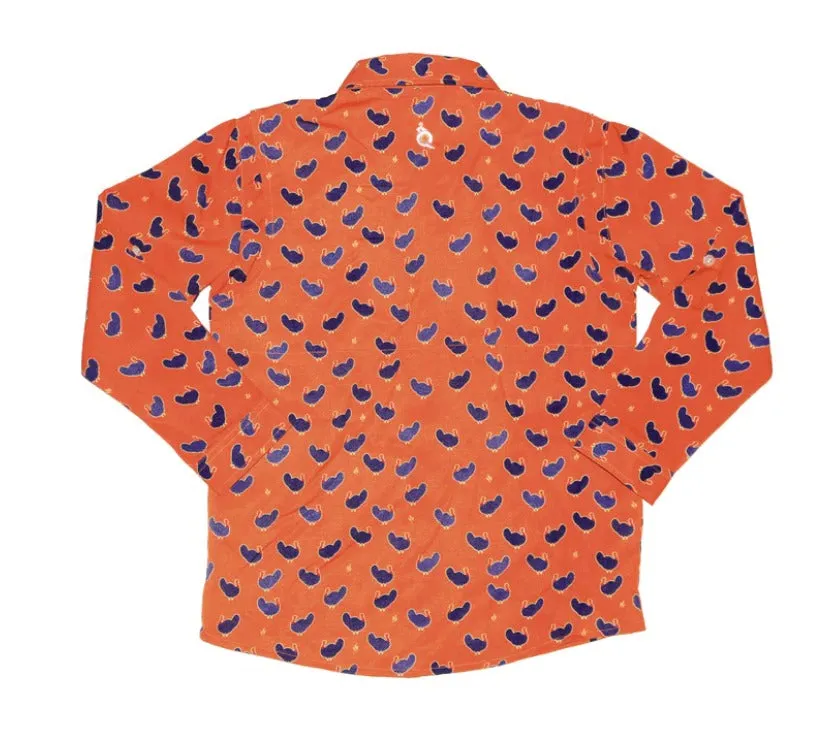 Turkey Long Sleeve Shirt | BlueQuail