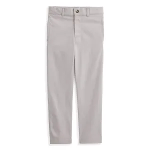 Twill Boy's Slim Pant -- Pewter