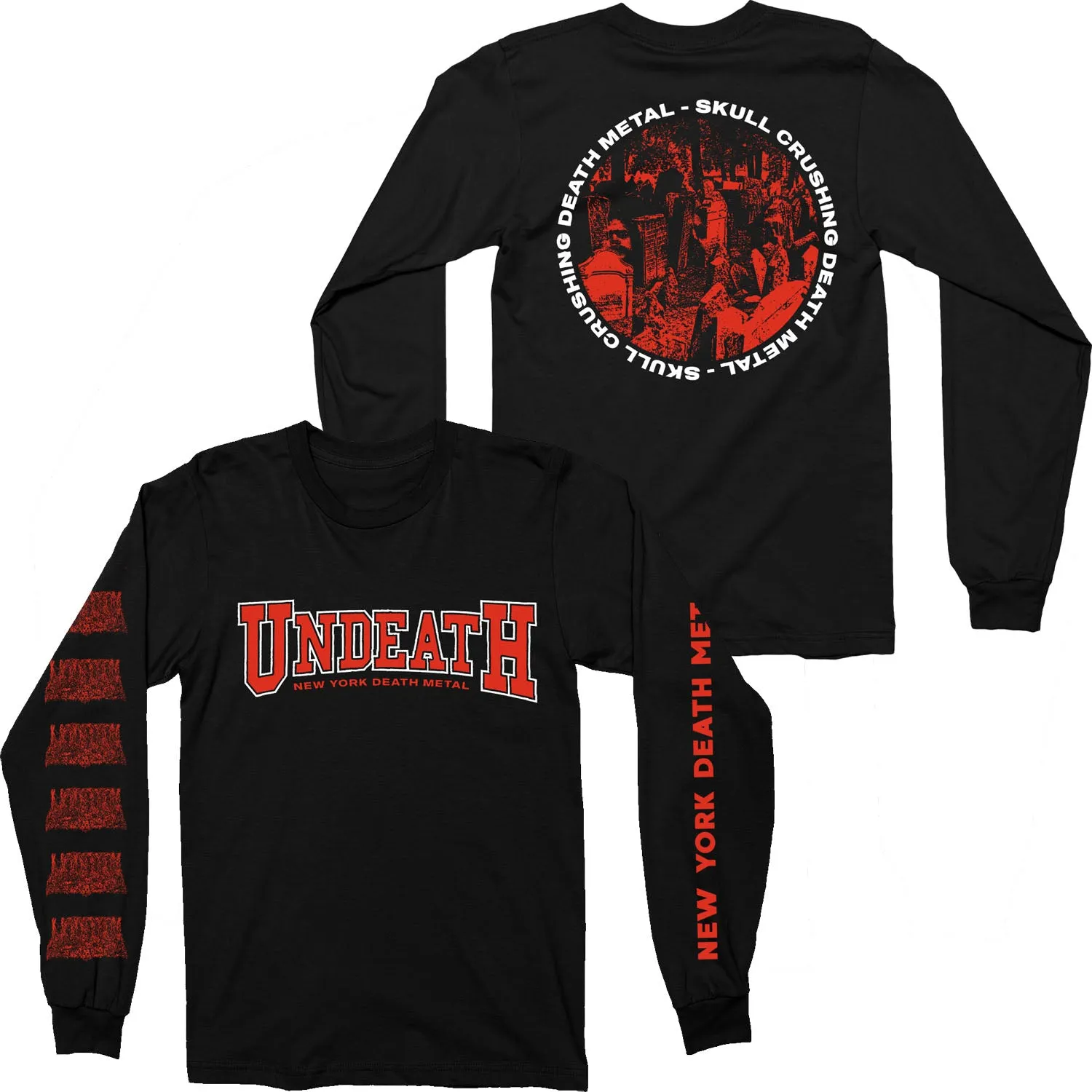 Undeath - College Logo long sleeve