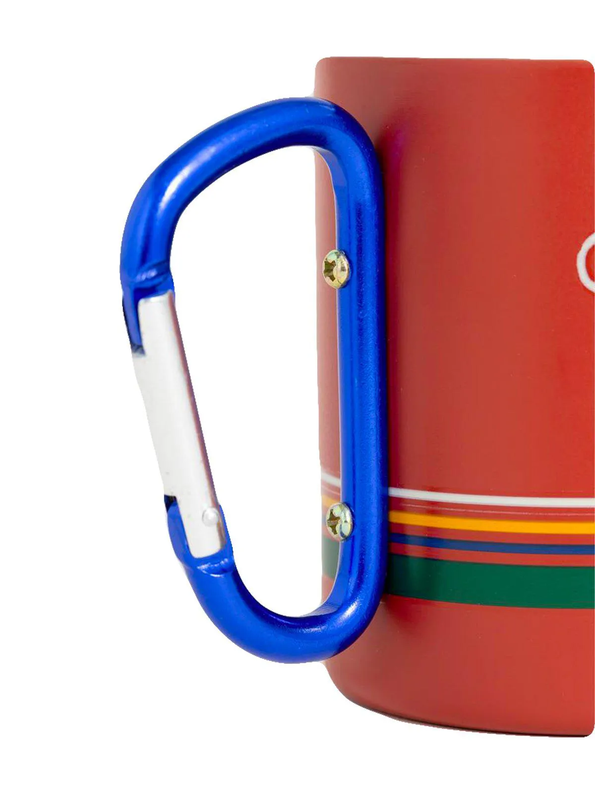 United by Blue 10oz Stainless Steel Carabiner Cup Mountains Are Calling