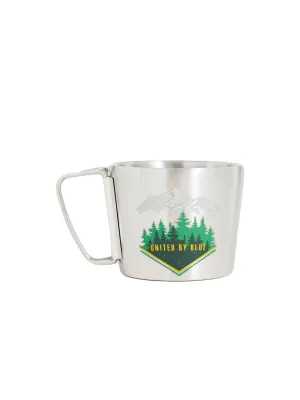 United by Blue 12oz Stainless Steel Compass Cup High Road