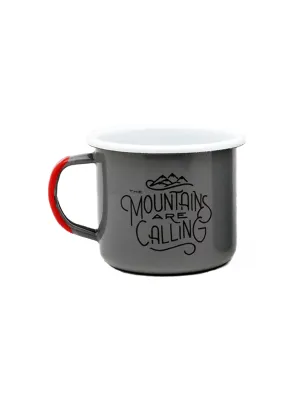 United by Blue Mountains Are Calling Enamel 12 oz Mug