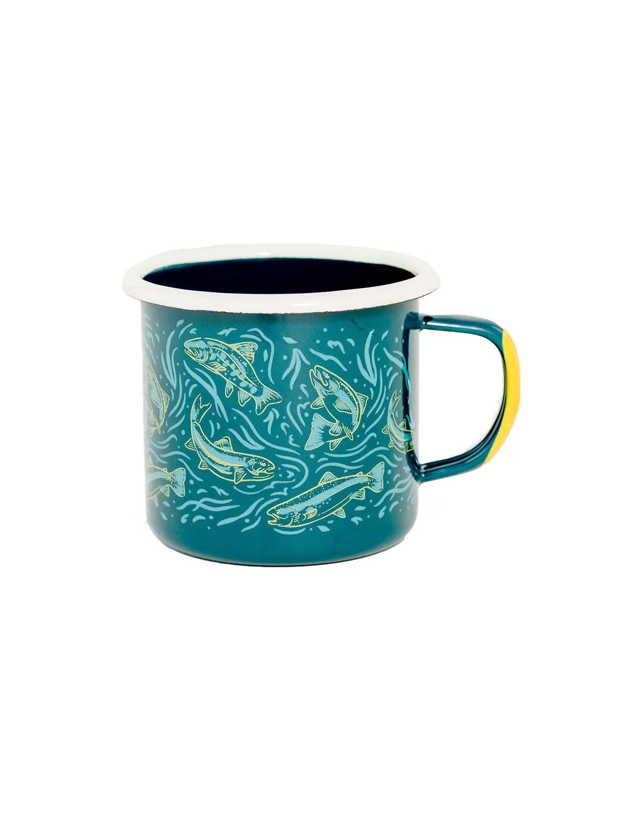 United by Blue Upstream Enamel 12 oz Mug