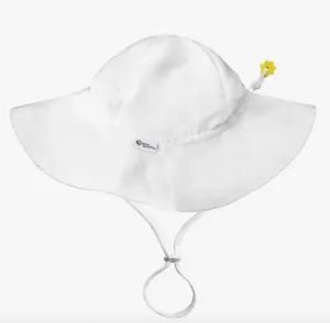 UPF 50  Brim Sun hat (White)