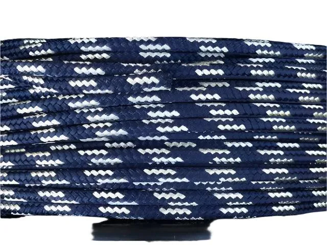 USA - Navy-Beige halter - 6mm