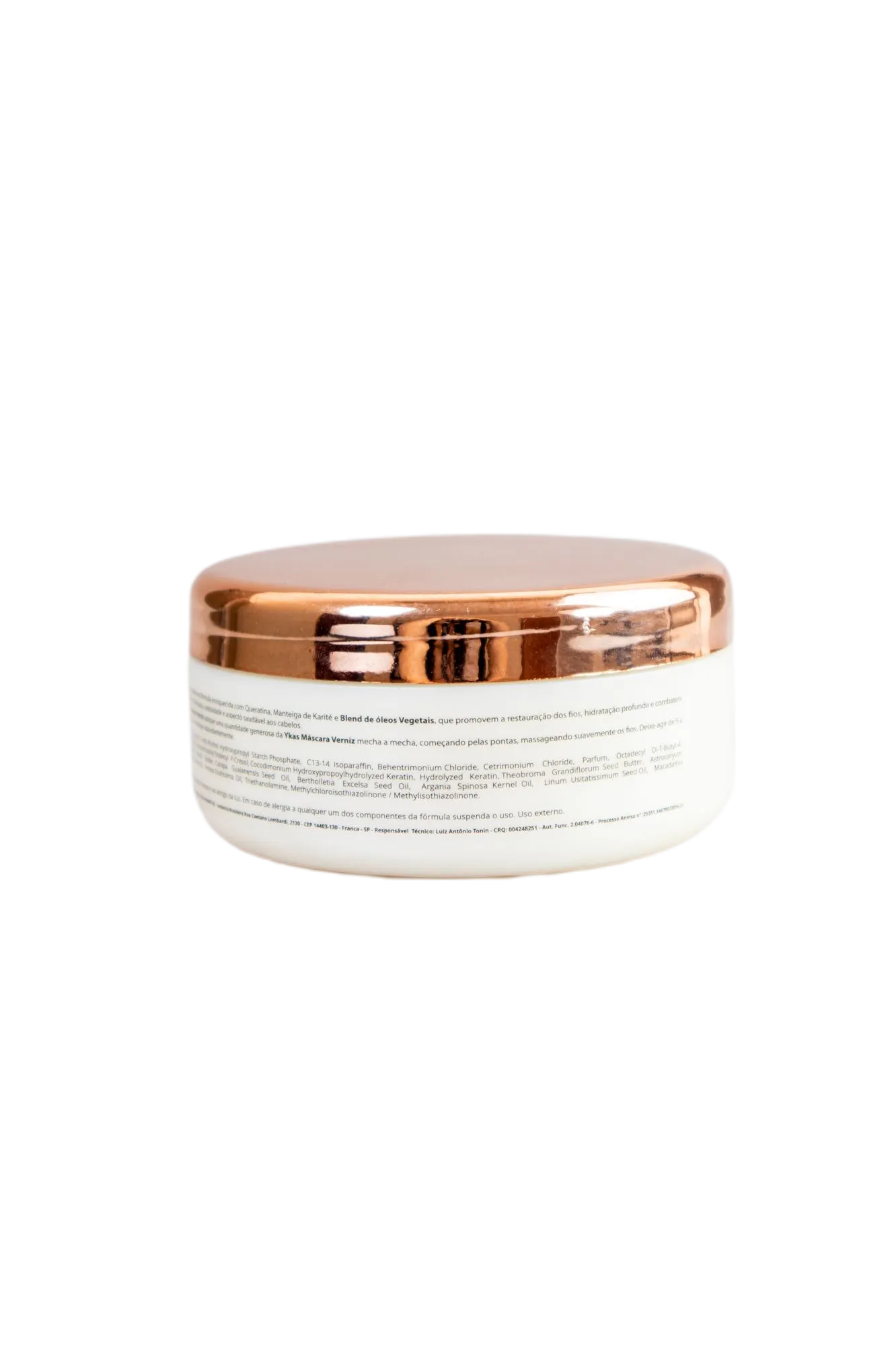 Varnish Bath Immediate Keratin Shea Butter Oils Hair Treatment Mask 250g - Ykas