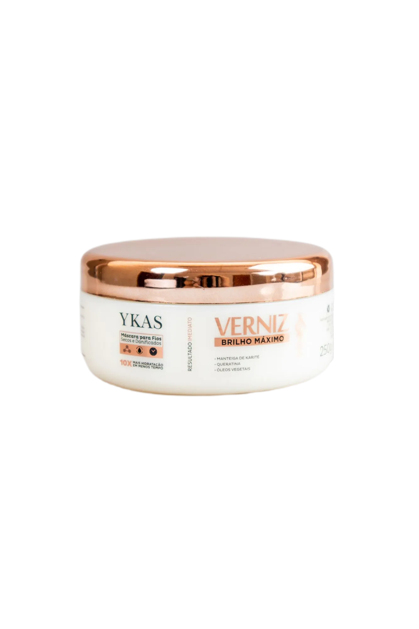 Varnish Bath Immediate Keratin Shea Butter Oils Hair Treatment Mask 250g - Ykas