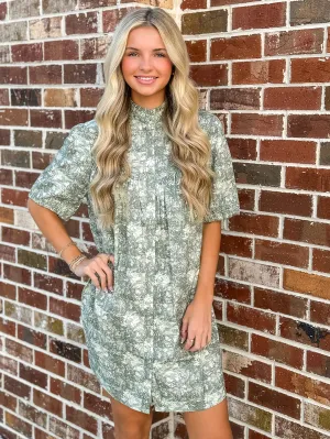 Violet Dress (Jungle Toile)