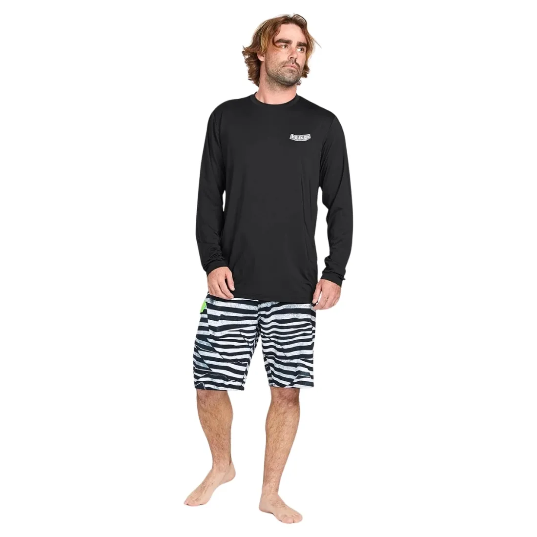 Volcom Stone Pistol Longsleeve T-Shirt - Black