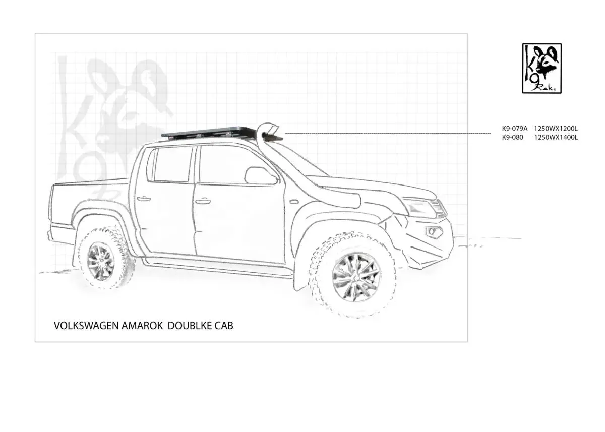Volkswagen K9 Roof Racks Expedition Quality