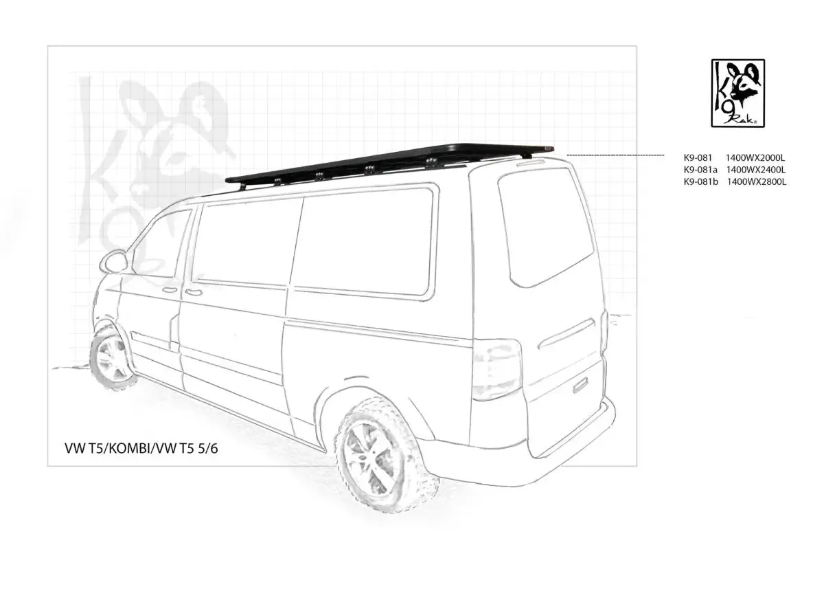 Volkswagen K9 Roof Racks Expedition Quality