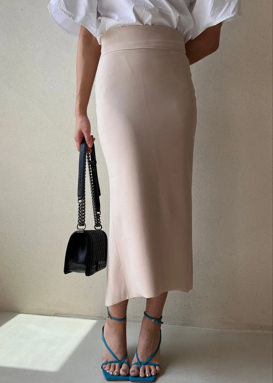 Whole Elastic Span Long Mermaid Skirt