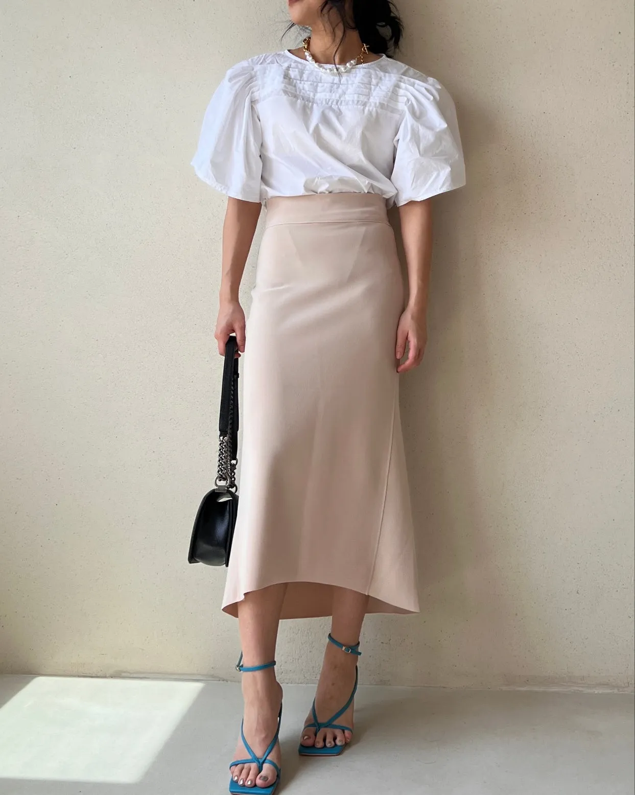 Whole Elastic Span Long Mermaid Skirt