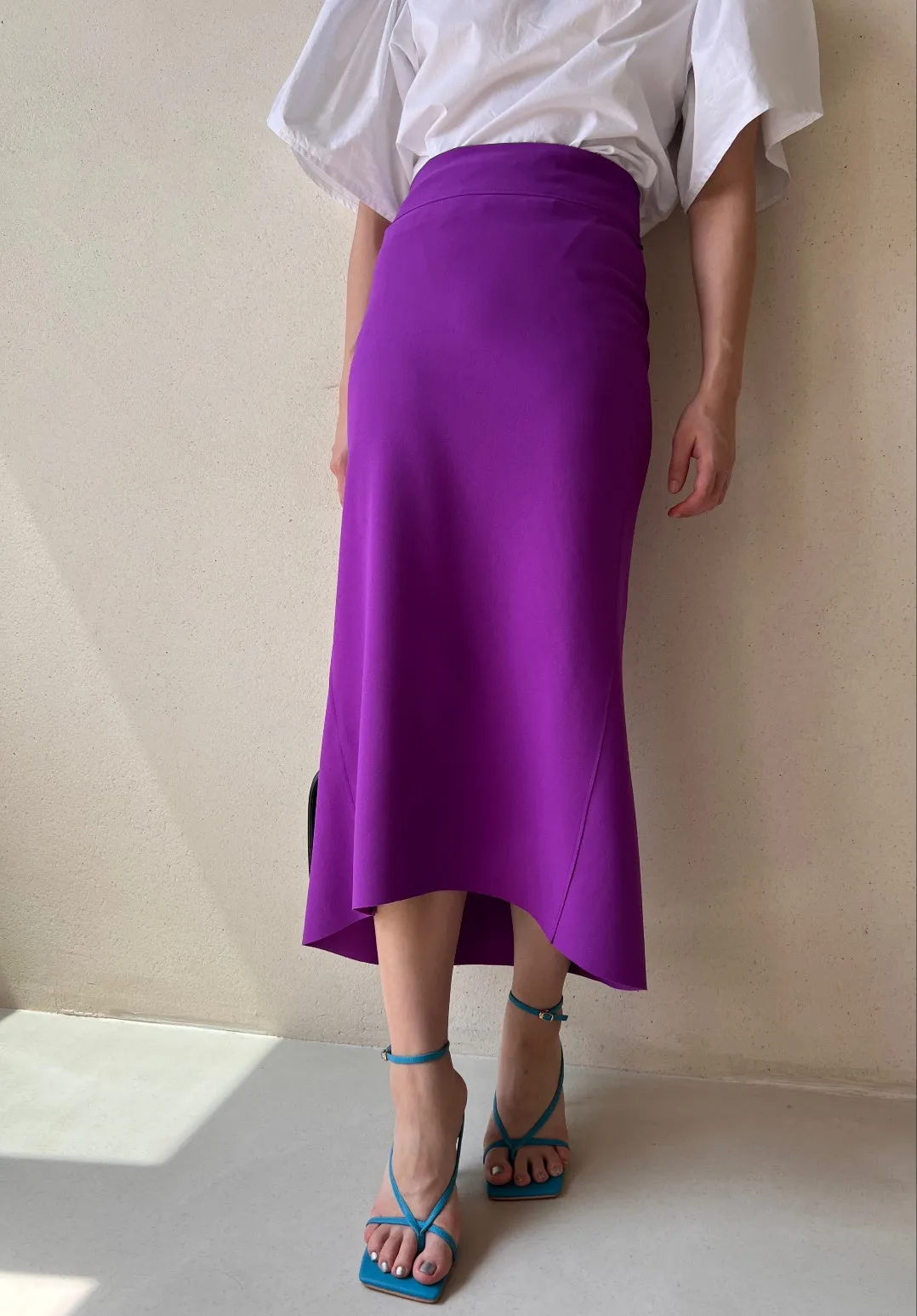 Whole Elastic Span Long Mermaid Skirt