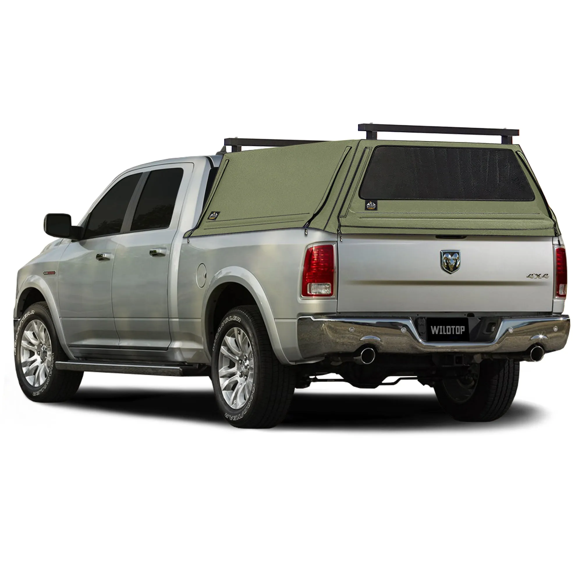 WildTop Soft Truck Cap for 2009-Current Ram 1500/2500/3500 6'4" Bed (76.3 in)
