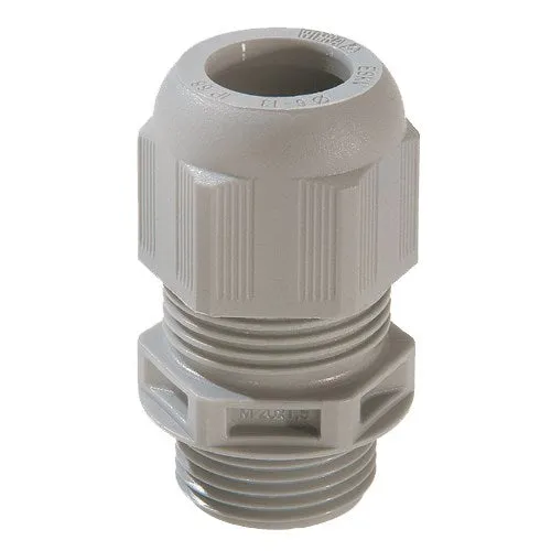 Wiska 10066383 SPRINT ESKV M25 IP68 Polyamide Cable Gland - Dark Grey