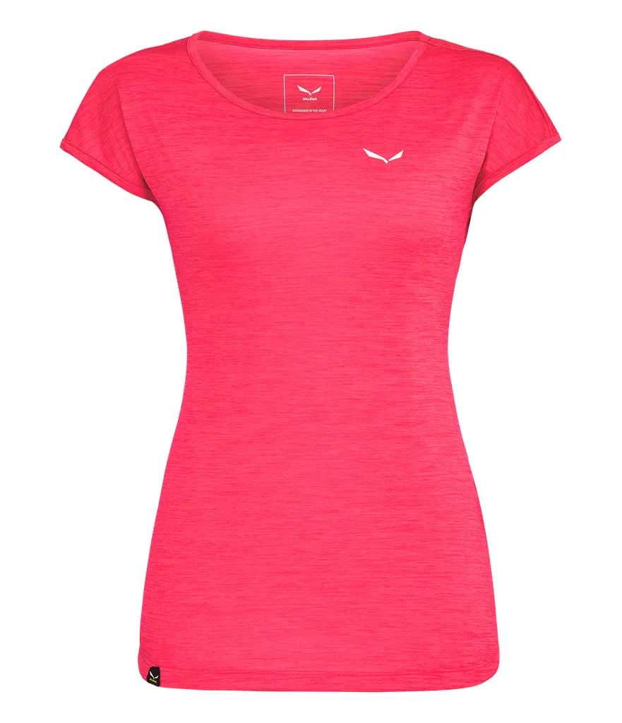 WOMEN'S PUEZ MELANGE DRY S/S TEE