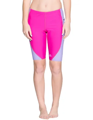 Women's Snorkel 10" Swim Short - Fuchsia / Lavender