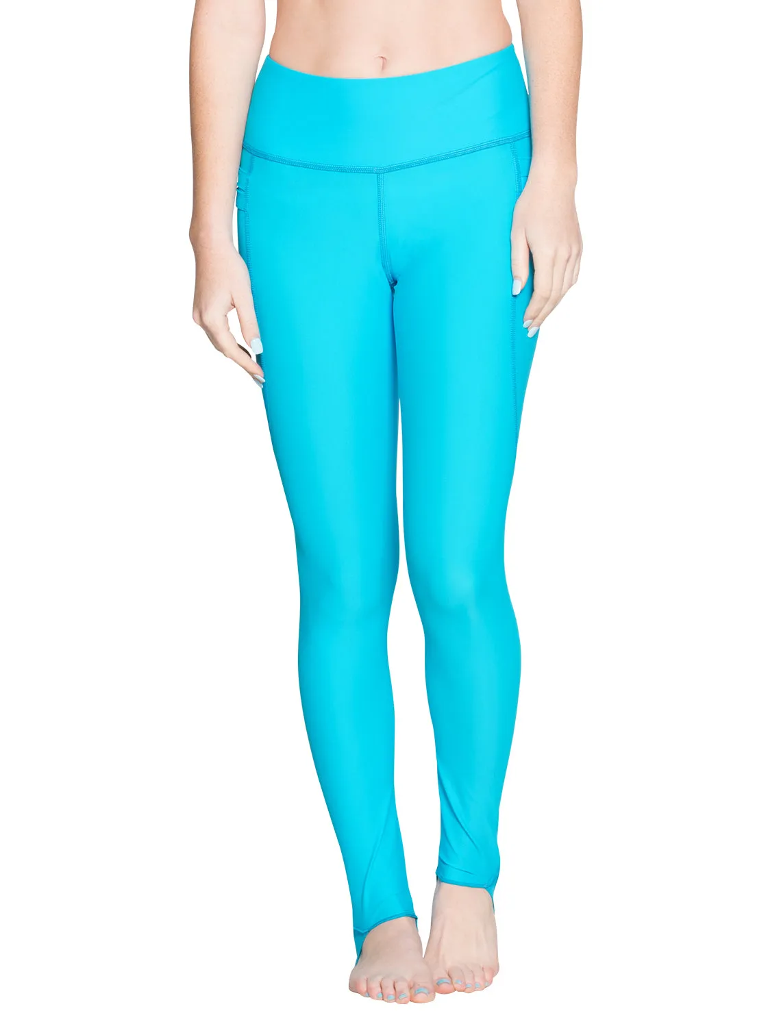 Women's Snorkel Stirrup Swim Legging - Royal