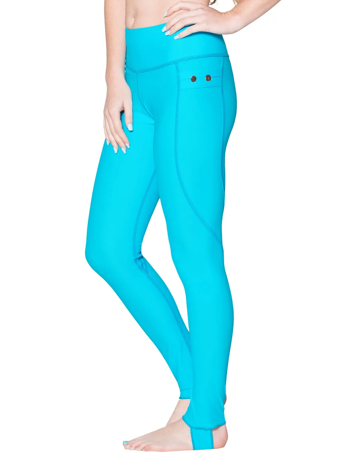 Women's Snorkel Stirrup Swim Legging - Royal