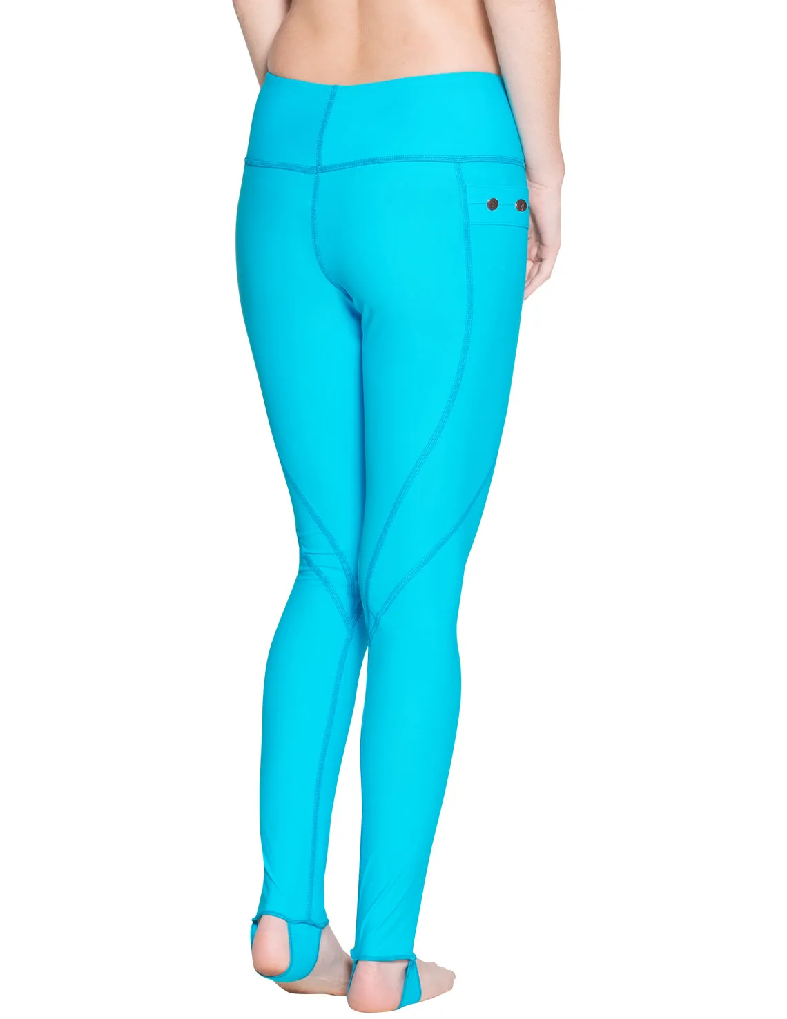 Women's Snorkel Stirrup Swim Legging - Royal