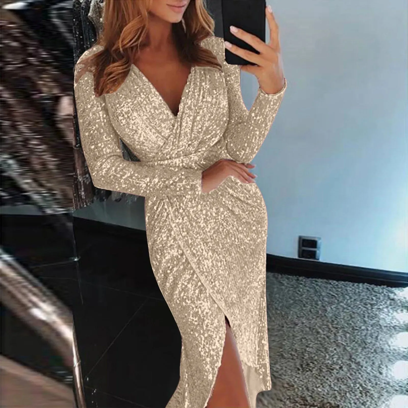 Women's Trendy Sequin Party Dress