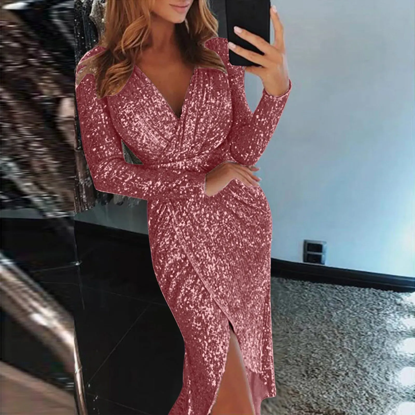 Women's Trendy Sequin Party Dress