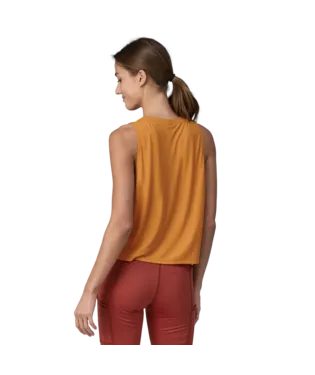 W'S CAP COOL TRAIL CROPPED TANK