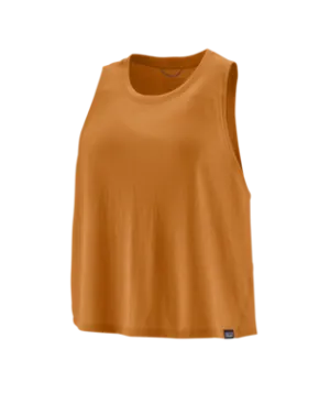 W'S CAP COOL TRAIL CROPPED TANK
