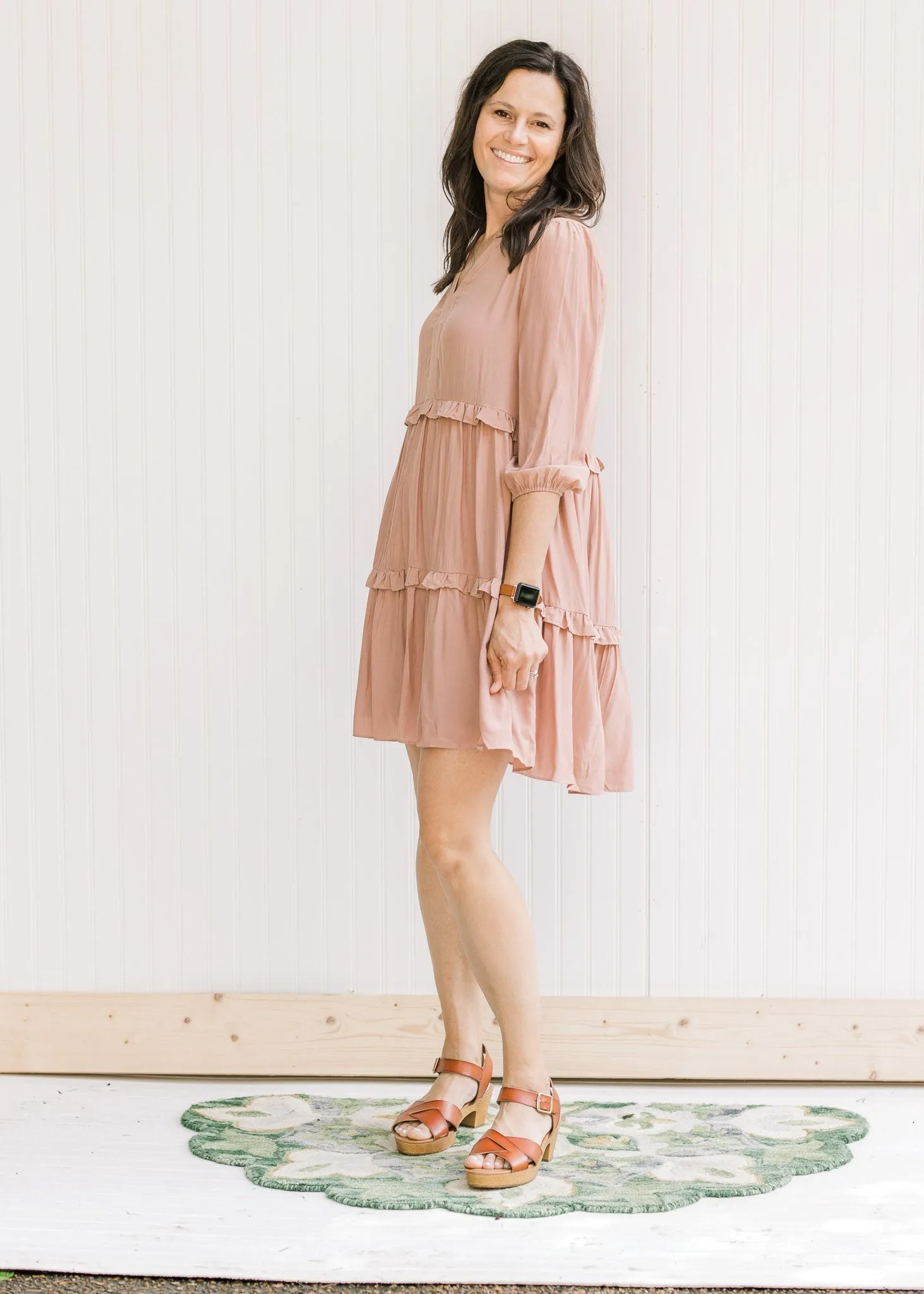 X Hint of Blush Dress
