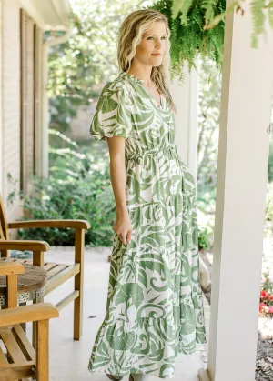 XZ Palm Leaf Dress