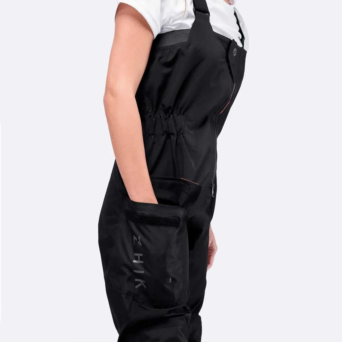 Zhik INS200 Sailing Salopettes - Black